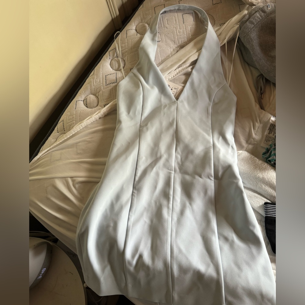 Zara blue dress